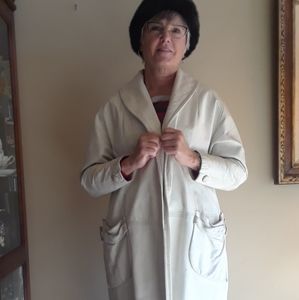 VINTAGE GENUINE LEATHER COAT